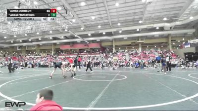 76 lbs Cons. Round 2 - James Johnson, Maize vs Adam Fitzpatrick, Lawrence Elite