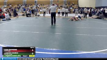 157 lbs Semifinal - Cash Raymond, Augustana vs Landon Church, UW-Eau Claire