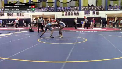 184 lbs Round Of 16 - Evan Goodridge, Olympic vs Primo Catalano, USMAPS/Army Prep