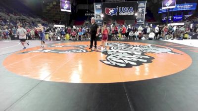 100 lbs Cons 16 #2 - Ramon Sierra, IN vs Eli Bowman, GA