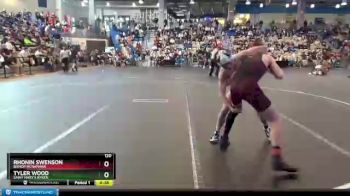 120 lbs 5th Place Match - Rhonin Swenson, Bishop McNamara vs Tyler Wood, Saint Mary`s Ryken