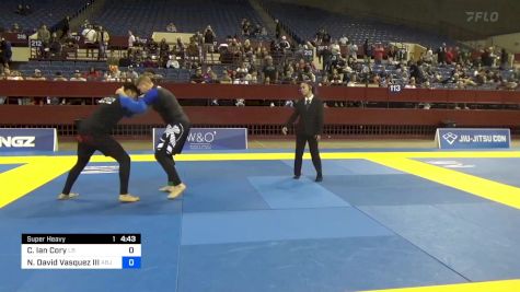 Conner Ian Cory vs Nicholas David Vasquez III 2024 Pan IBJJF Jiu-Jitsu No-Gi Championship