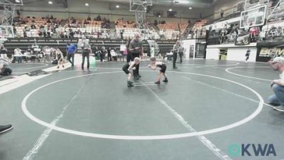 46 lbs Rr Rnd 5 - Rowdy Ward, Lexington Wrestling Club vs Rory Lamb, Tough N Technical Wrestling Club