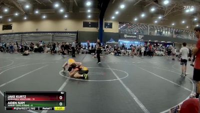 92 lbs Round 2 (4 Team) - Jake Kurtz, Warhawks Wrestling vs Aiden Nam, Junior Terps Xtreme