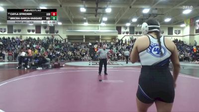 170 lbs Round 2 - Bricsia Garcia-Vasquez, West Liberty vs Cayla Stricker, Lisbon