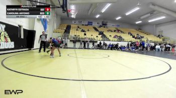 115 lbs Rr Rnd 1 - Kathryn Estrada, Bentonville Girls vs Carolina Antonio, Miami HS Girls