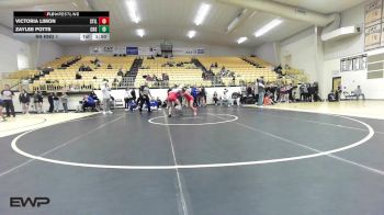 115 lbs Rr Rnd 1 - Victoria Limon, Stillwell HS Girls vs Zaylee Potts, Collinsville HS Girls