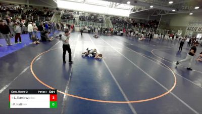 92 lbs Cons. Round 3 - Preston Hall, Sublime Wrestling Academy vs Lexander Ramirez, 208 Badgers Wrestling Club