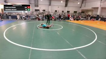 85 lbs 3rd Place Match - Xavi Alcoran, 512 Outlaw Wrestling vs Marrea McKay, Powerhouse Wrestling