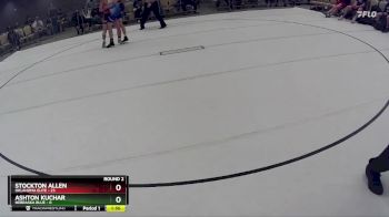 135 lbs Round 2 (8 Team) - Ashton Kuchar, Nebraska Blue vs Stockton Allen, Oklahoma Elite