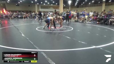 157 lbs Round 1 (6 Team) - Andrew Anderson, Techfall Black vs Logan Daugherty, Mississippi Mayhem