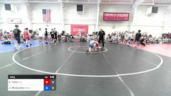 43 kg Final - Elijah Foltz, Steller Trained Tenebrous vs Jay McQuiston, Sea-Monkey Round-Up