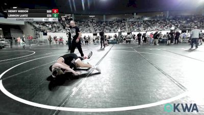 90 lbs Consolation - Henry Hibdon, Barnsdall Youth Wrestling vs Lennon Lantz, Scrap Yard Training