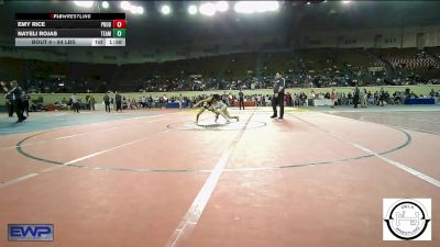 84 lbs Final - Emy Rice, Prodigy Elite Wrestling vs Nayeli Rojas, Team Tulsa Wrestling Club