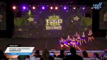 Pegasus Cheer Athletics - Amethyst [2024 L2 - U16 Non-Tumbling DAY 2] 2024 FTP Feel The Power East