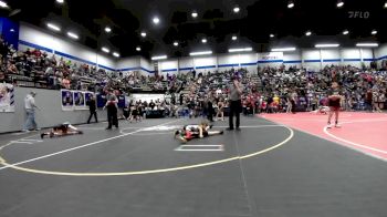 46 lbs Quarterfinal - Max Harris, Tuttle Wrestling Club vs Ashton Edie, Mustang Bronco Wrestling Club