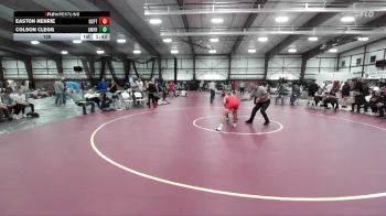 138 lbs Round 2 (8 Team) - Easton Henrie, North Sanpete vs Colson Clegg, American Fork