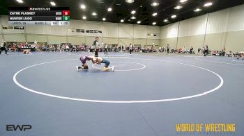 95 lbs Rr Rnd 1 - Zayne Flaskey, Untouchables 14U MN vs Hunter Lugo, Warrior Up 14U