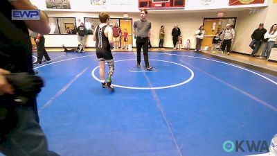 120 lbs Rr Rnd 3 - Hadliee Peters, Salina Wrestling Club vs Tuck Weisinger, Wyandotte Youth Wrestling