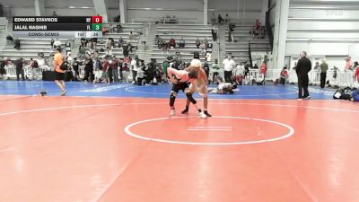 126 lbs Consolation - Edward Stavros, NY vs Jalal Naghib, FL