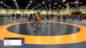 87 kg Consolation - George Sikes, New York Athletic Club vs Chris Droege, Compound Wrestling- Great Lakes Regional Training Center