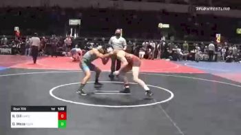 145 lbs Round Of 32 - Braxton Dill, Umpqua WC vs Derrick Meza, Pounders WC