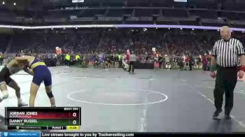 D1-135 lbs Cons. Round 1 - Danny Russel, South Lyon vs Jordan Jones, Bloomfield Hills