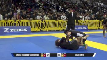 Logan Smith vs Angelo Paolo Castillejo Sotelo 2025 Pan IBJJF Jiu-Jitsu No-Gi Championship