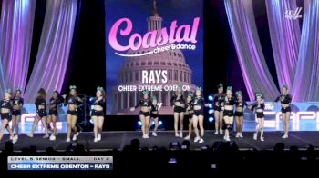 Cheer Extreme Odenton - Rays [2026 L5 Senior - Small Day 2] 2026 Coastal at the Capitol Super Nationals