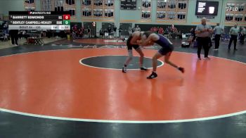 126 lbs Cons. Round 1 - Barrett Edmonds, Iowa City, Liberty vs Bentley Campbell-Healey, Dubuque Hempstead