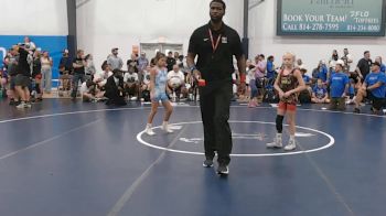 27 lbs Quarterfinal - Nara Jackson, MGW Monkey Business - W vs Jolee Kait Bryant, Okie Girls - W