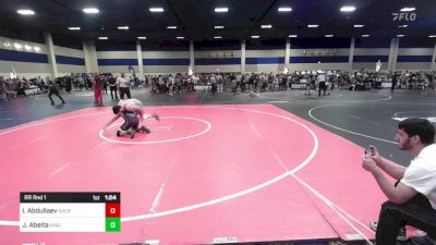 157 lbs Rr Rnd 1 - Islam Abdullaev, Sacramento Wrestling Bears Club vs Johnathan Abeita, Kingdom WC