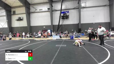 54 lbs Rr Rnd 2 - Nayelli Romero, Salem Elite vs Lennox Caro, Team Aggression