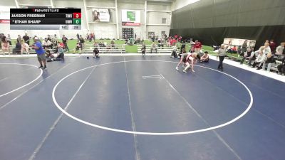 Junior Boys - 120 lbs Cons. Round 4 - Jaxson Freeman, Team Idaho Wrestling Club vs Ethan Sharp, Uintah Wrestling