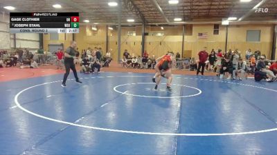 141 lbs Cons. Round 2 - Joseph Stahl, Washington State University vs Gage Clothier, Unattached