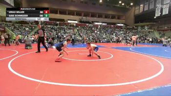 90 lbs Semifinal - Jude Schweizer, Conway Wrestling Club vs Uriah Miller, Saints Wrestling Club