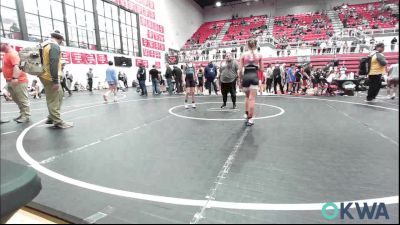 91 lbs Rr Rnd 1 - Laken Hummel, Weatherford Youth Wrestling vs Paisley Jones, Tecumseh Youth Wrestling