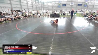 160 lbs Placement Matches (8 Team) - Morgan Thompson, Missouri vs Eli Esguerra, Ohio