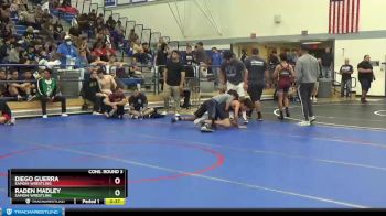 106 lbs Cons. Round 3 - Raden Madley, Samohi Wrestling vs Diego Guerra, Samohi Wrestling