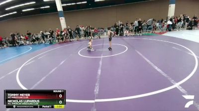 63 lbs Quarterfinal - Nicholas Lupardus, All American Wrestling Club vs Tommy Meyer, Vici Wrestling Club