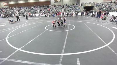 40 lbs Final - Lincoln Cokinos, Mat Time vs Cael Penrose, Bozeman WC