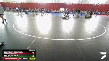 155-156 B Round 2 - Malaki Jackson, Geneseo vs Maverick Henderson, Cambridge-Isanti