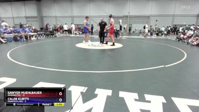 215 lbs Placement Matches (8 Team) - Sawyer Muehlbauer, Washington vs Caleb Kurtti, Minnesota Red