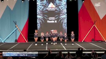 Cheer Factor - YOUTH X [2026 L5 Youth - Small - WC Day 2] 2026 The Youth Summit