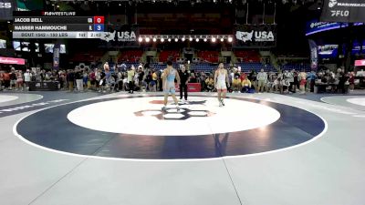 150 lbs Cons. Sub-rd Of 32 - Jacob Bell, CA vs Nasser Hammouche, IL