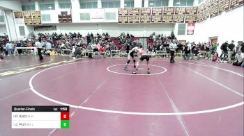 113 lbs Quarterfinal - Pj Katz, Whitman-Hanson vs Joel Puri, Bellingham