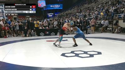 113 lbs Champ. Rd Of 32 - Jacob Carr, Delaware vs Austin Hayes, Maryland