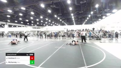 90 lbs Consi Of 8 #2 - Jason Hubbard, Ganado WC vs Liam McKamey, Falls Academy