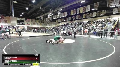 215 lbs Cons. Round 4 - Colin Finney, Poway vs Moses Vaitai, Etiwanda