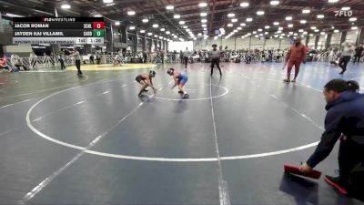 76 lbs Round 2 (10:30am Friday) - Jayden Kai Villamil, Cali Red vs Jacob Roman, Scorpions
